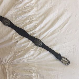 Western Style Black Belt